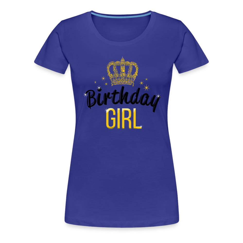 HAPPY BIRTHDAY Women’s Premium T-Shirt - royal blue