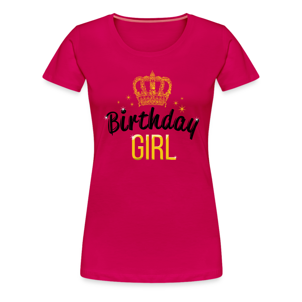 HAPPY BIRTHDAY Women’s Premium T-Shirt - dark pink