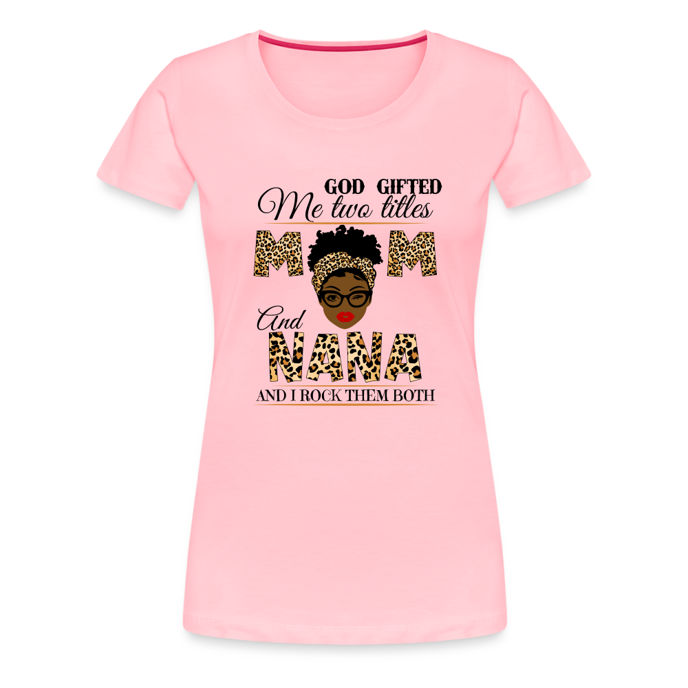 Nana Women’s Premium T-Shirt - pink