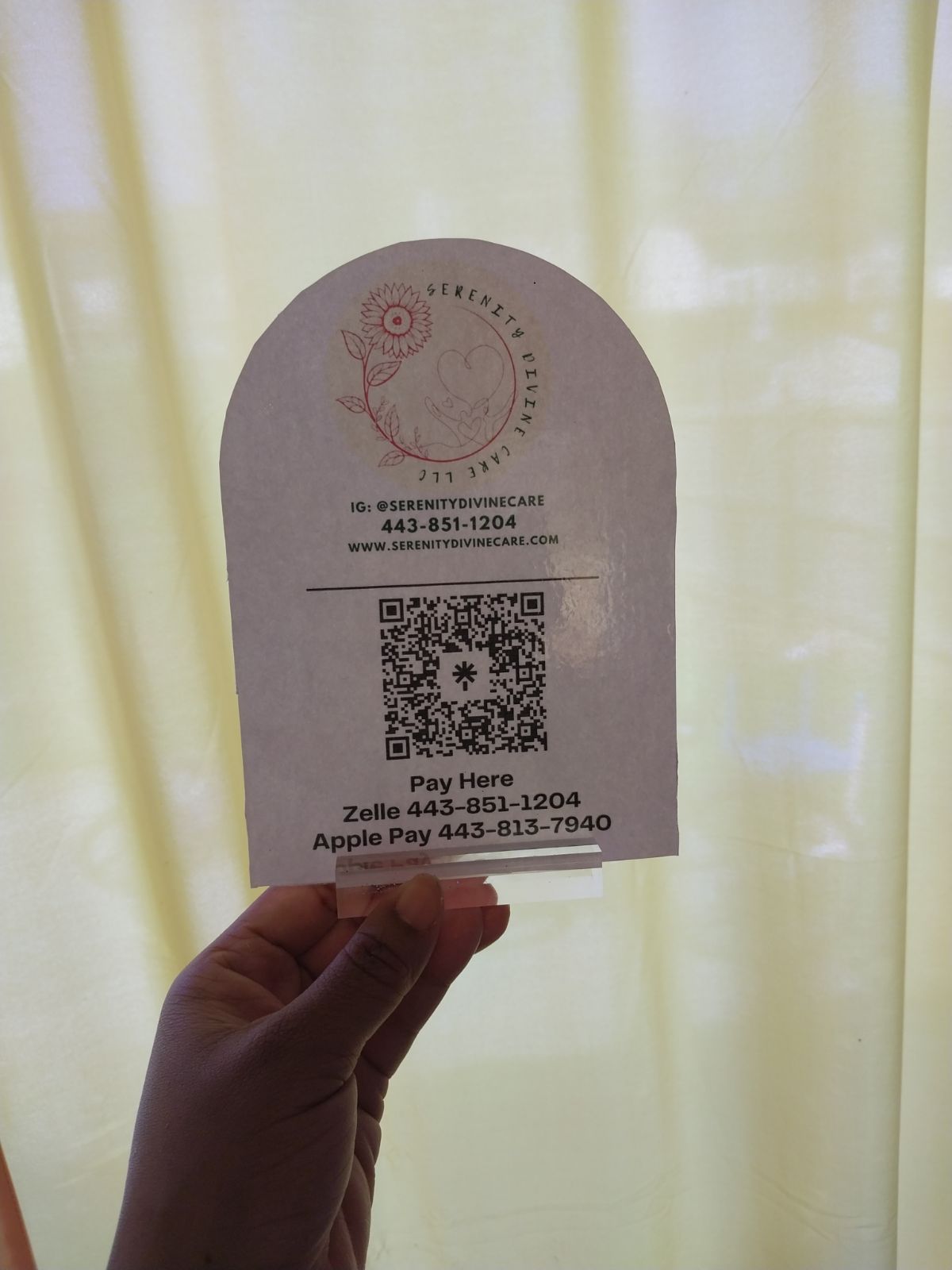 Personalized 5x7 QR Sign