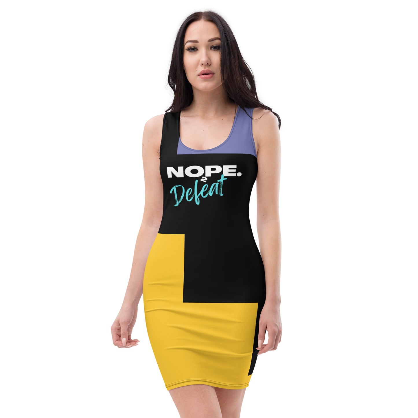 Nope to Defeat Bodycon dress
