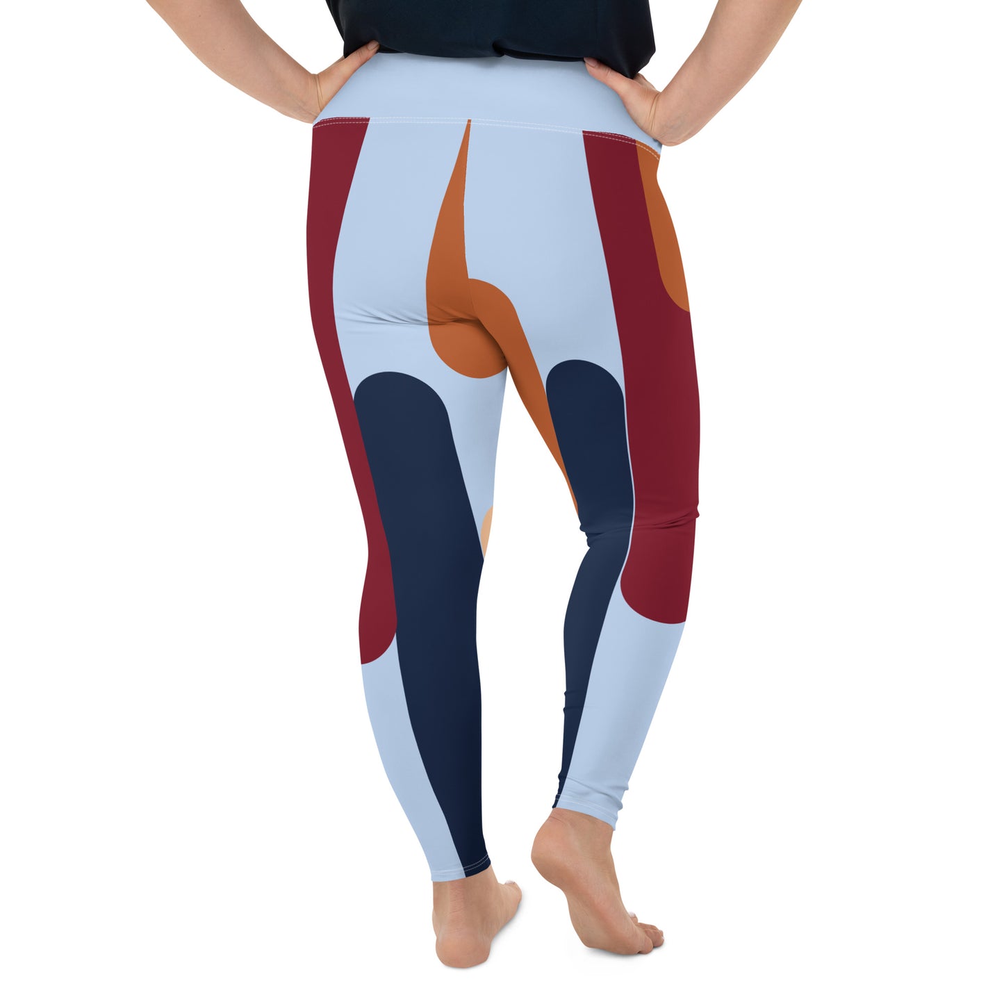 BE INSPIRED All-Over Print Plus Size Leggings