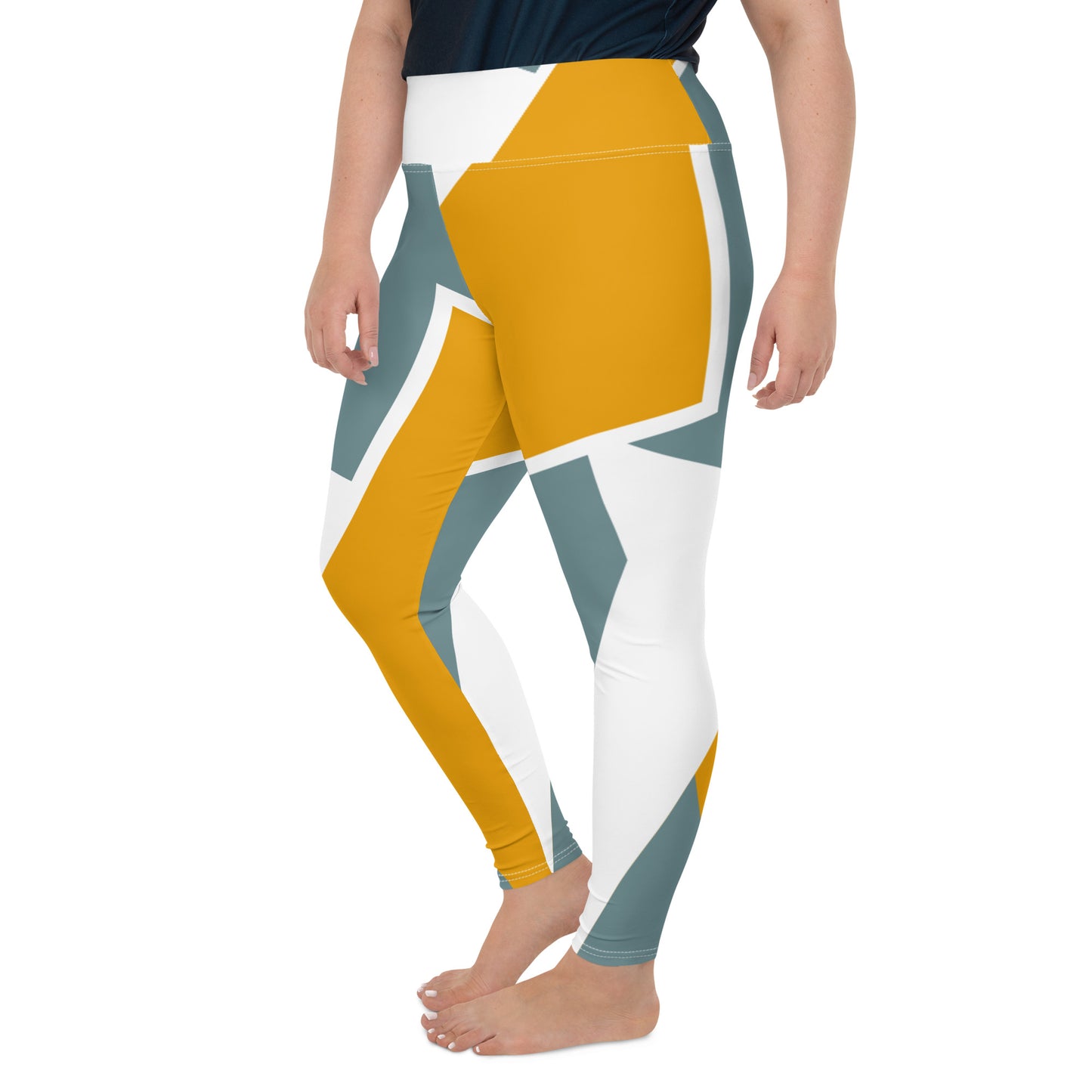 I AM VICTORIOUS All-Over Print Plus Size Leggings