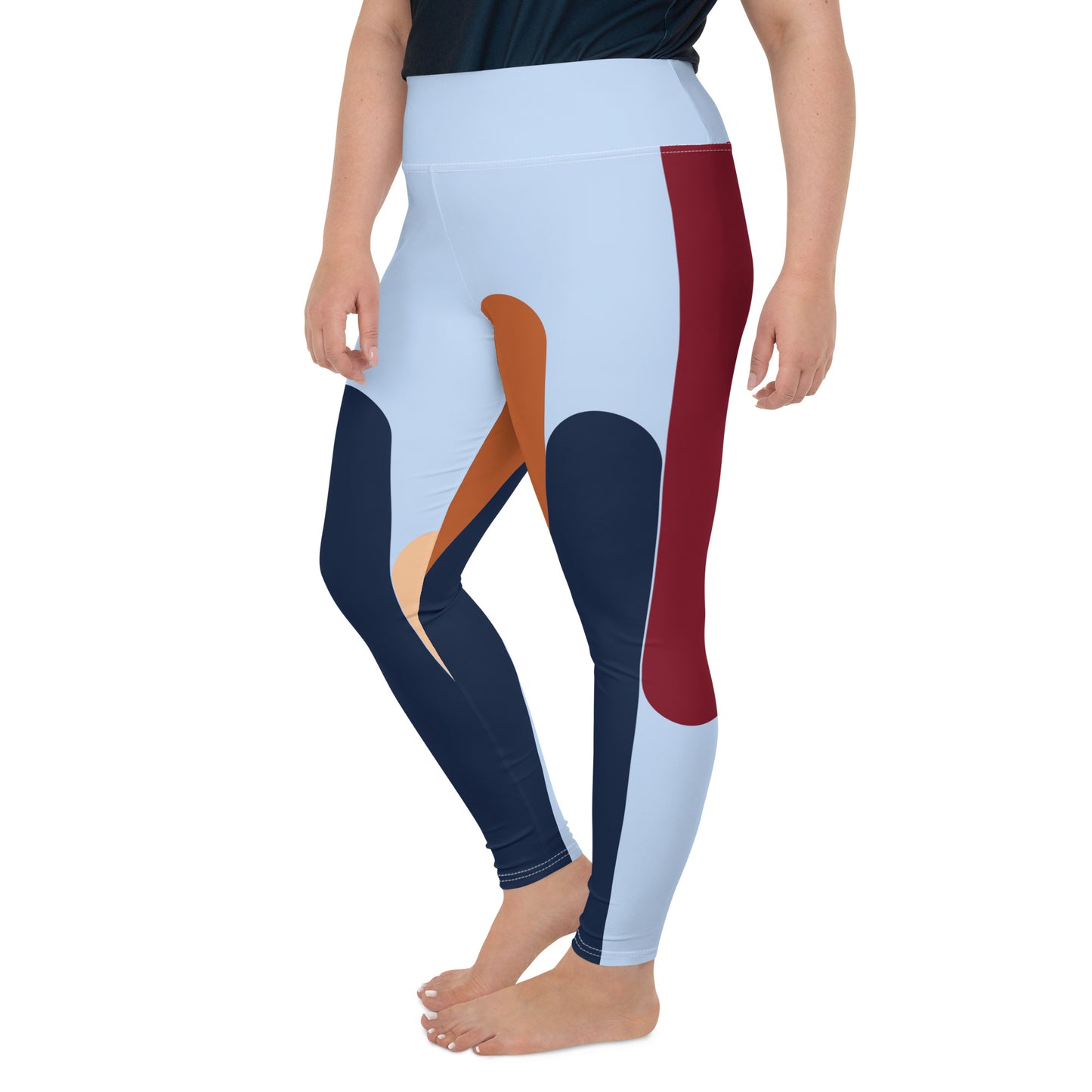 BE INSPIRED All-Over Print Plus Size Leggings
