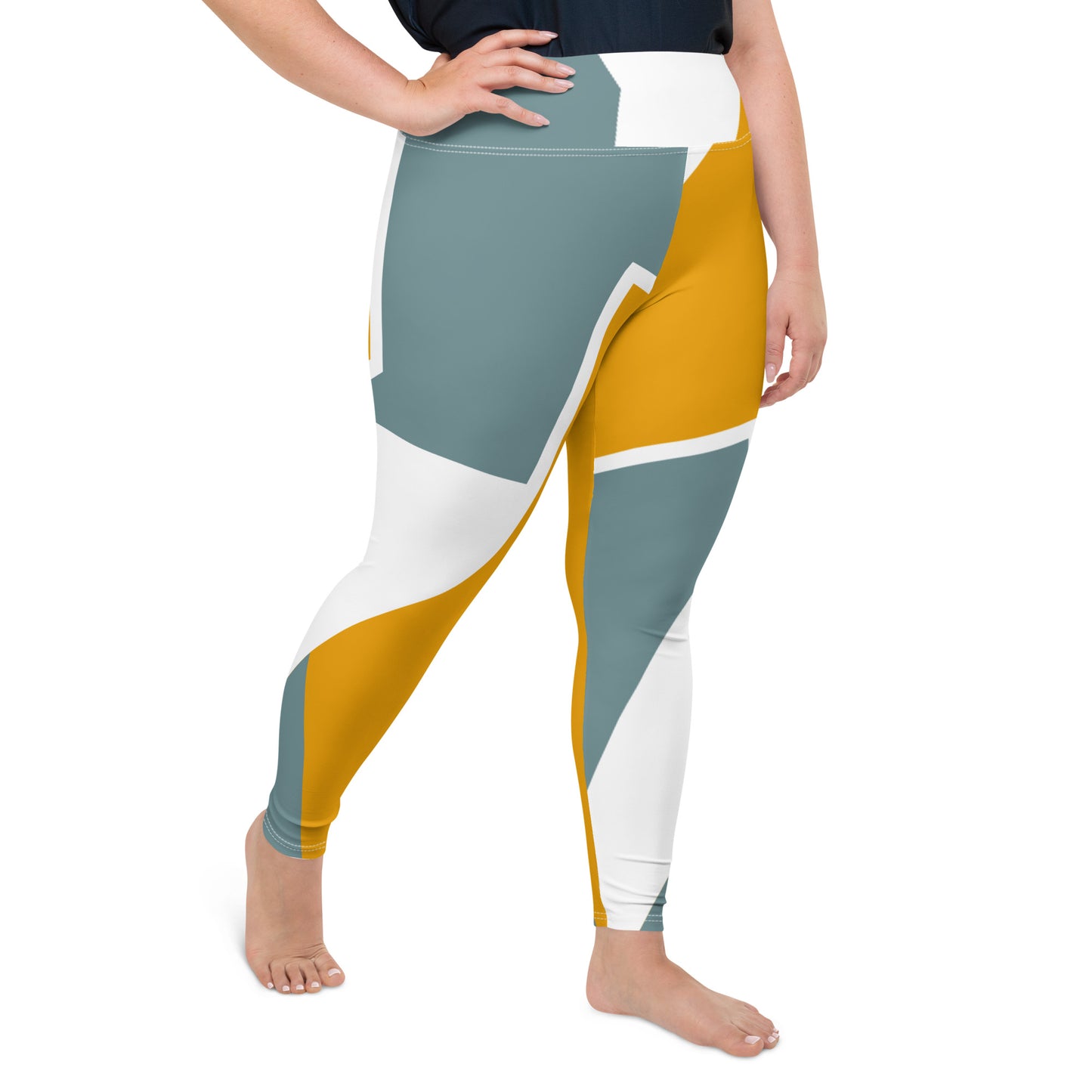 I AM VICTORIOUS All-Over Print Plus Size Leggings