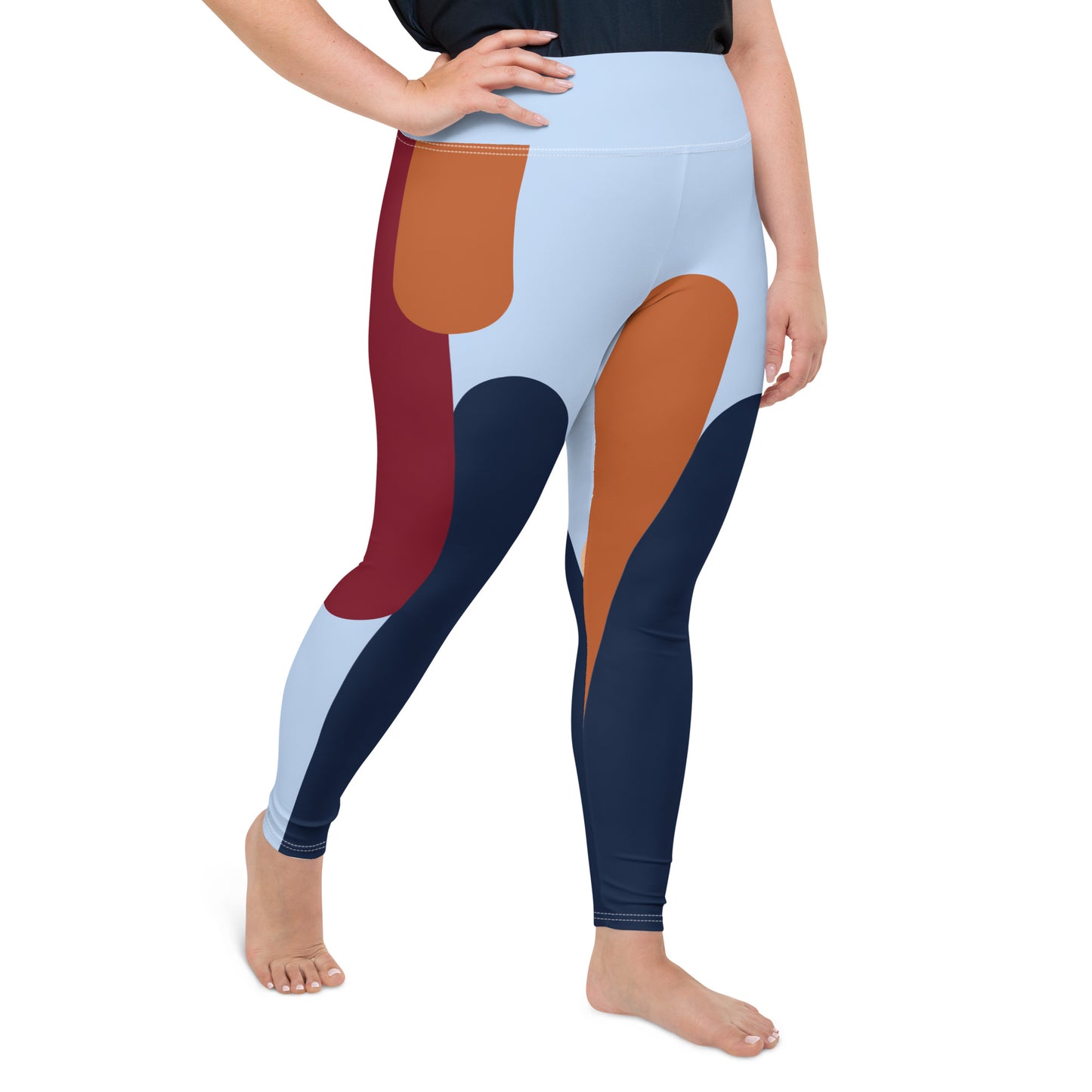 BE INSPIRED All-Over Print Plus Size Leggings