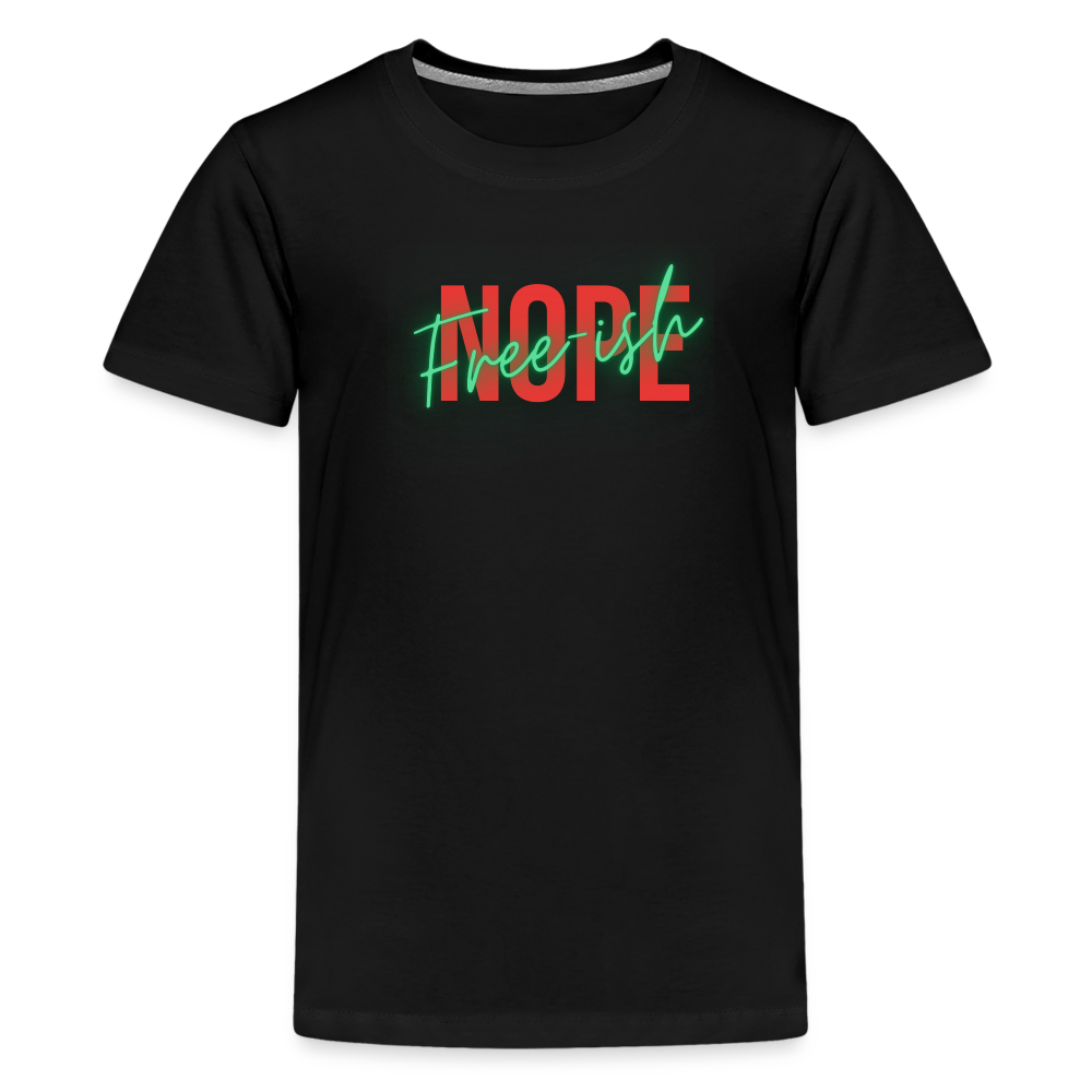 Free-ish Kids' Premium T-Shirt - black