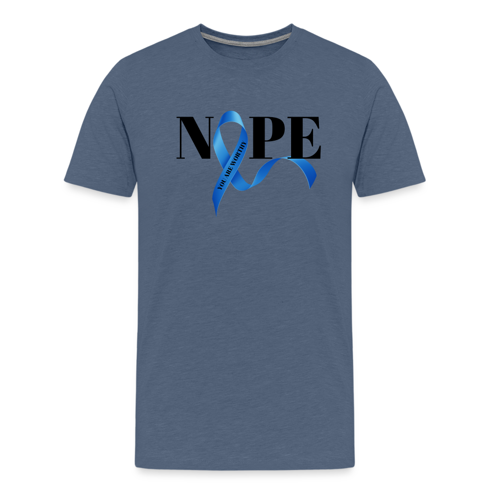 Your Health Matters Men's Premium T-Shirt - heather blue