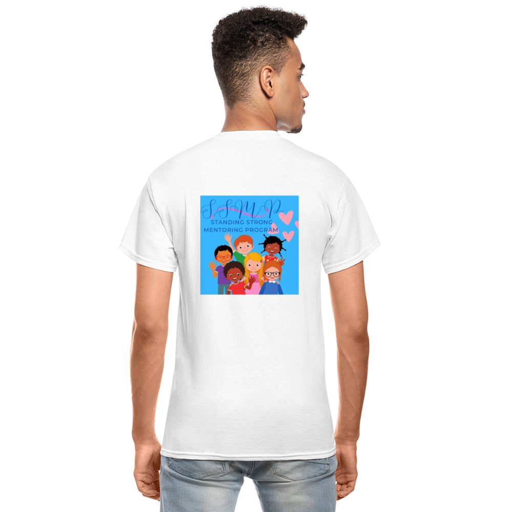 STANDING STRONG NOPE TO FAMINE Gildan Ultra Cotton Adult T-Shirt - white