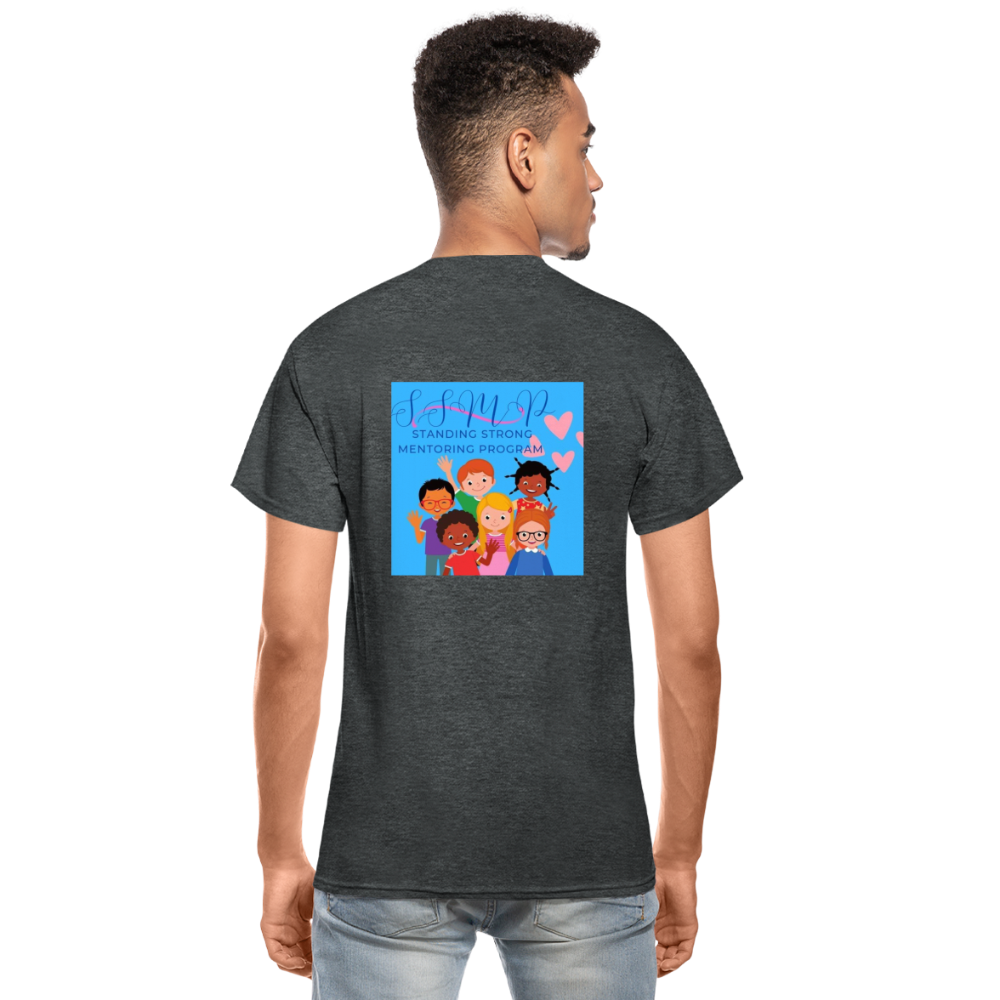 STANDING STRONG NOPE TO FAMINE Gildan Ultra Cotton Adult T-Shirt - deep heather