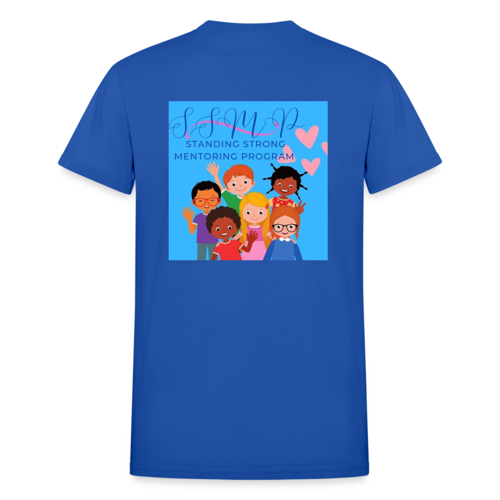 STANDING STRONG NOPE TO FAMINE Gildan Ultra Cotton Adult T-Shirt - royal blue