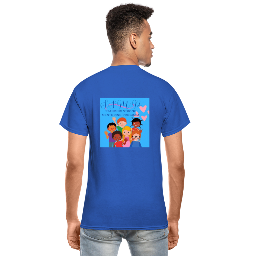 STANDING STRONG NOPE TO FAMINE Gildan Ultra Cotton Adult T-Shirt - royal blue