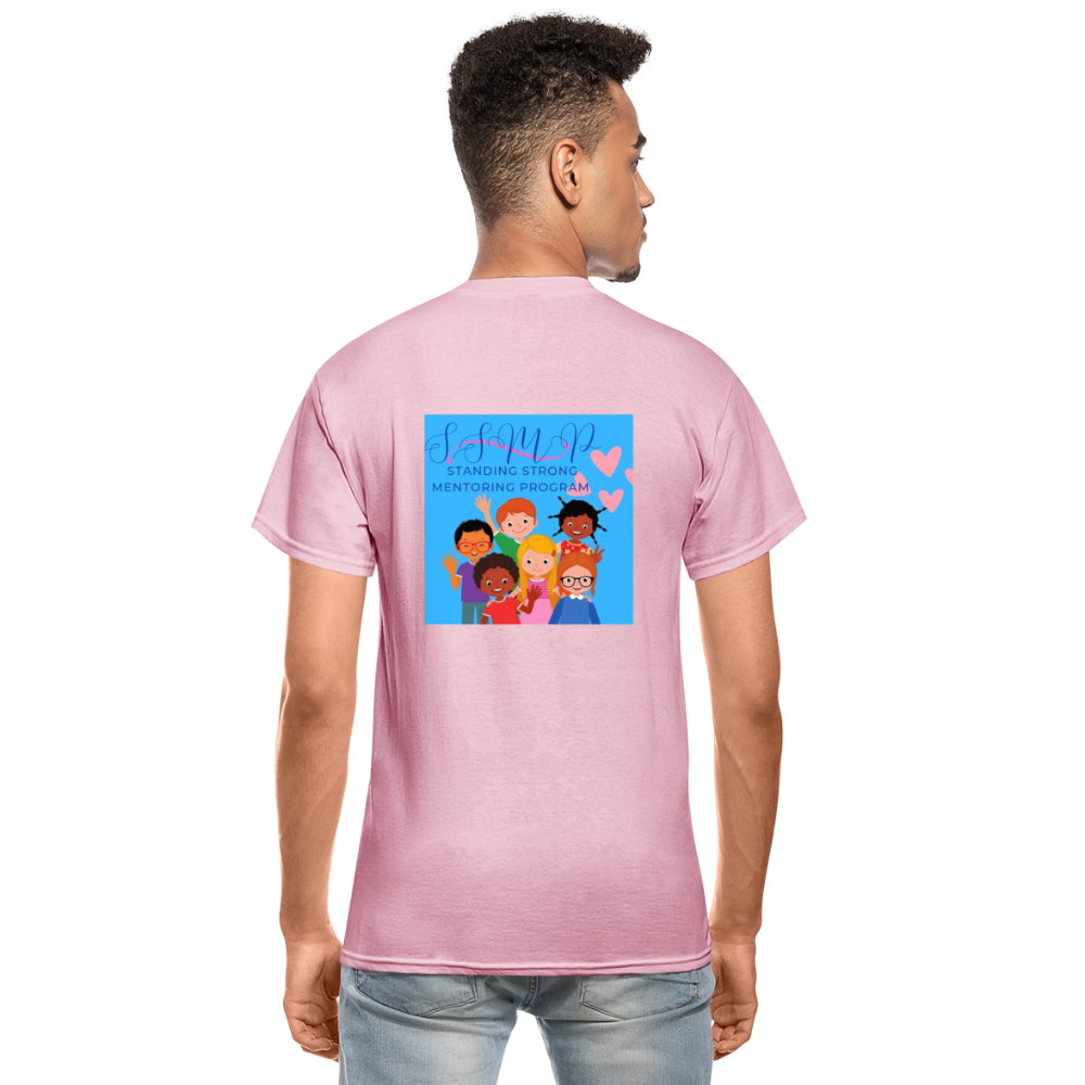 STANDING STRONG NOPE TO FAMINE Gildan Ultra Cotton Adult T-Shirt - light pink