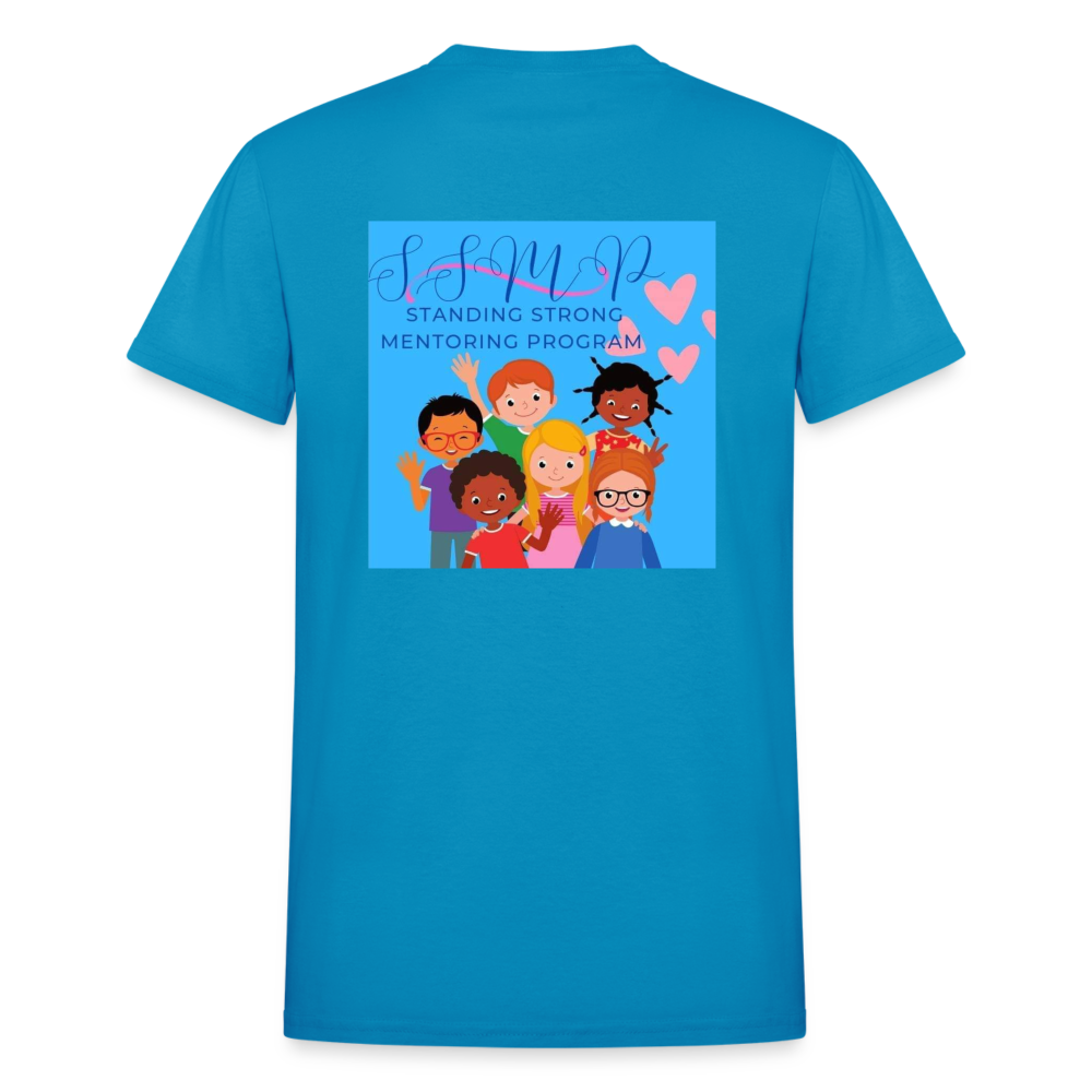 STANDING STRONG NOPE TO FAMINE Gildan Ultra Cotton Adult T-Shirt - turquoise
