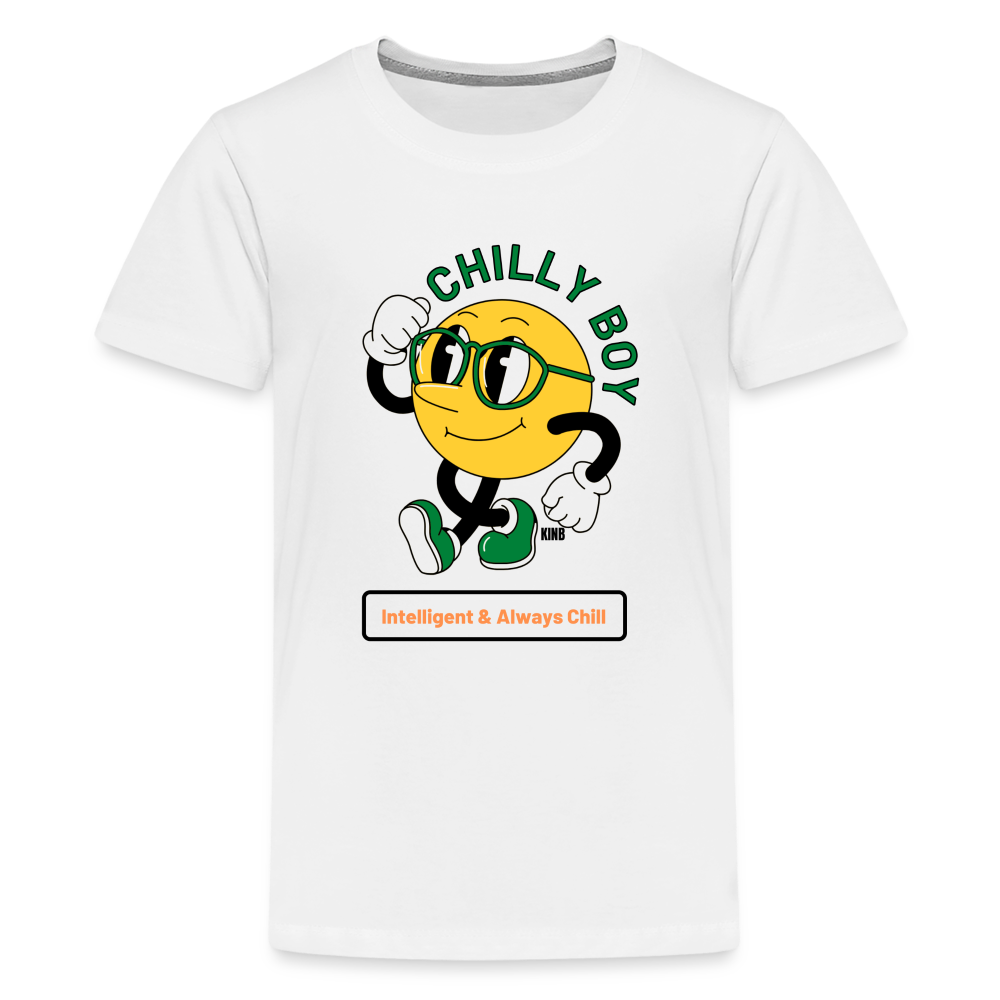 I Am Intelligent Kids' Premium T-Shirt - white