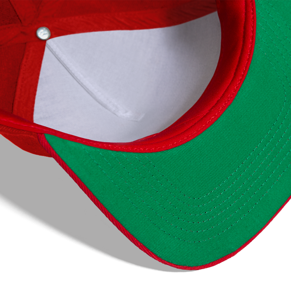 Chilly boy Snapback Baseball Cap - red