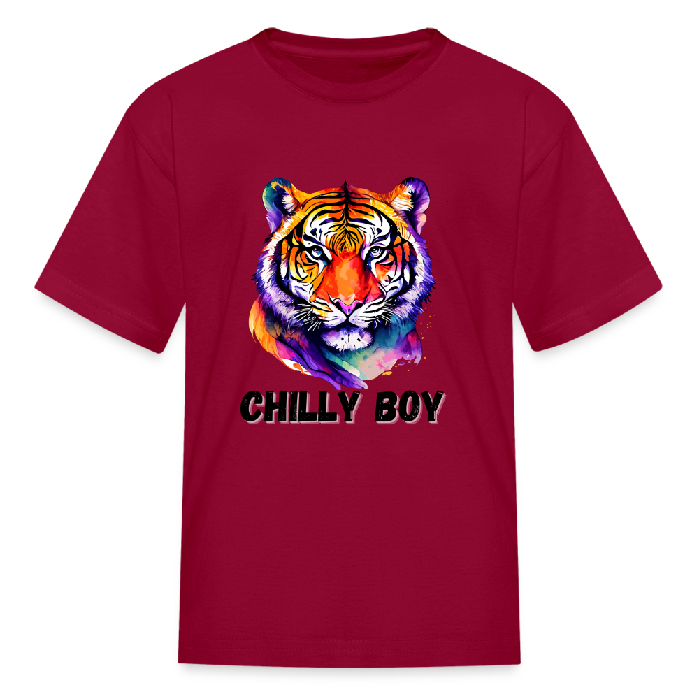 Chilly Boy Kids' T-Shirt - dark red