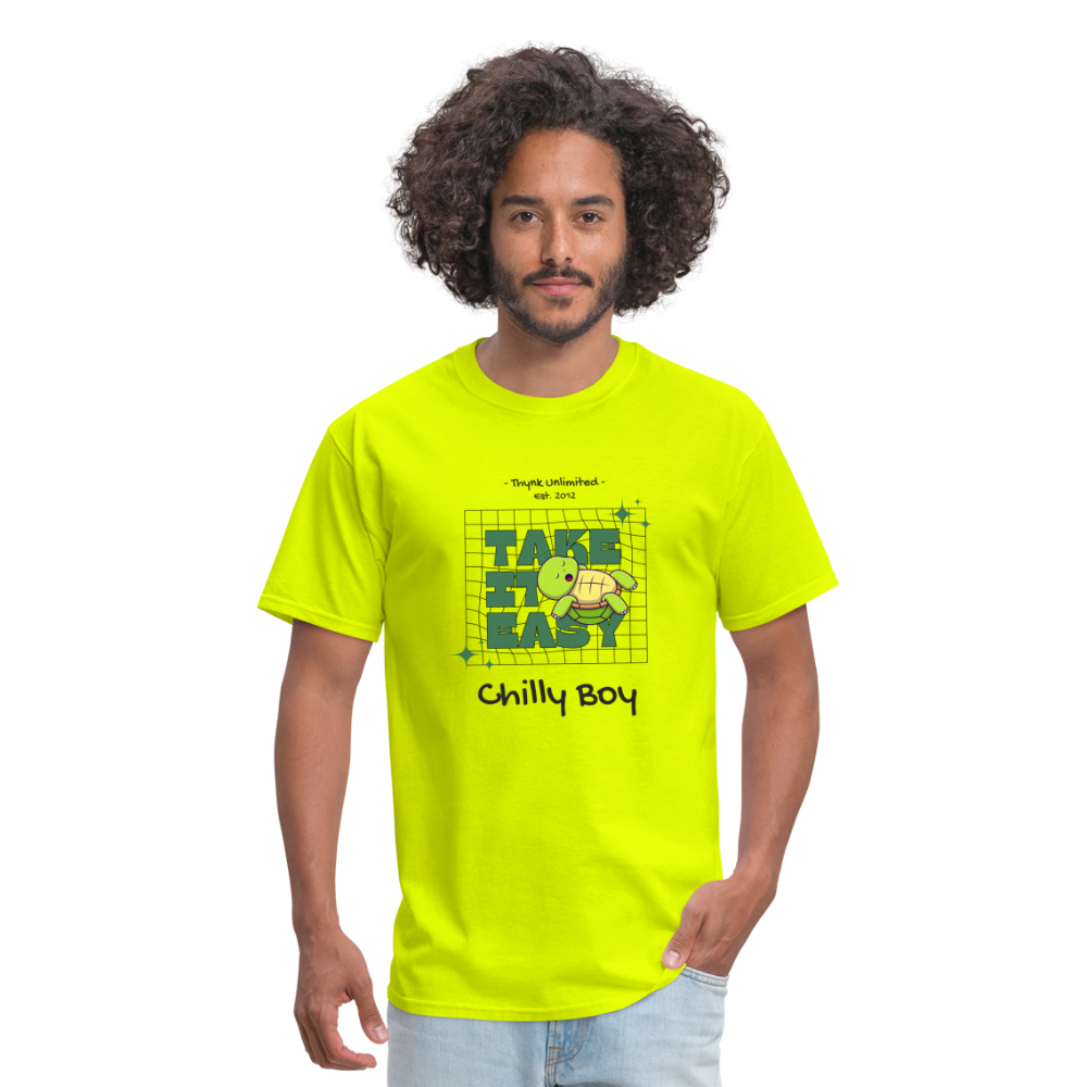Chilly Boy Men Classic T-Shirt - safety green