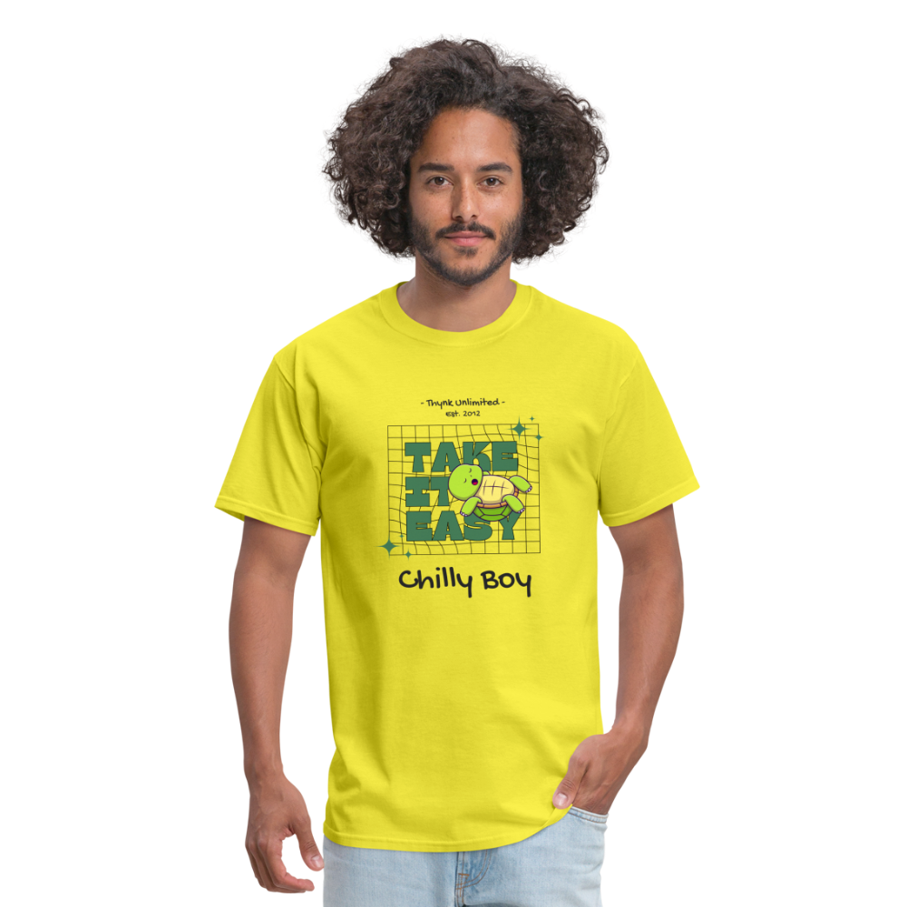 Chilly Boy Men Classic T-Shirt - yellow