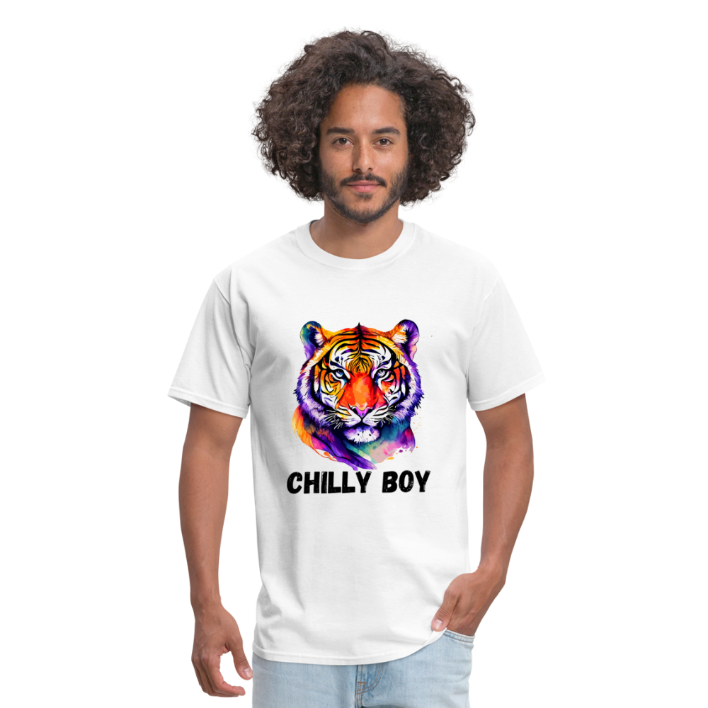 CHILLY BOY MEN TSHIRT - white