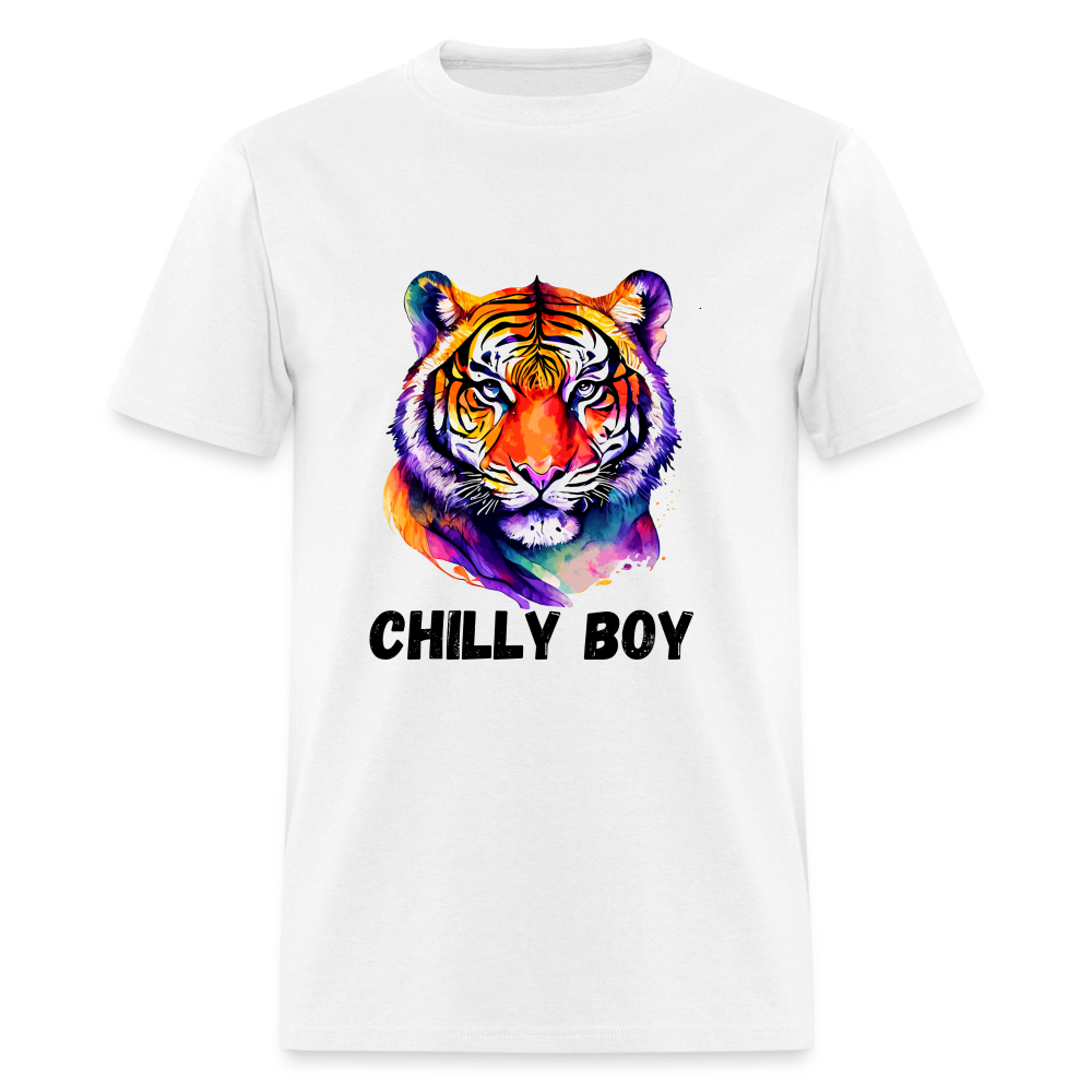 CHILLY BOY MEN TSHIRT - white