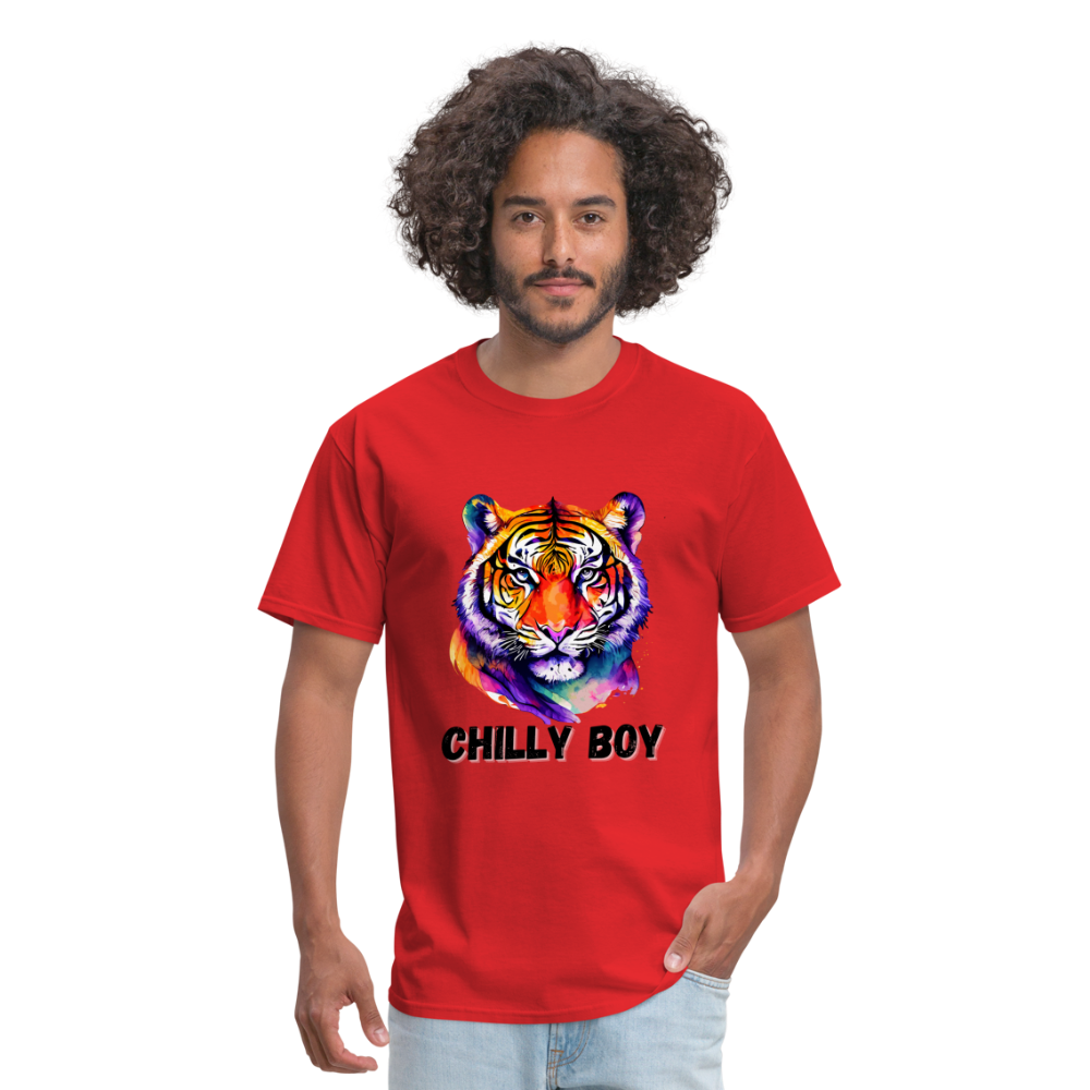 CHILLY BOY MEN TSHIRT - red
