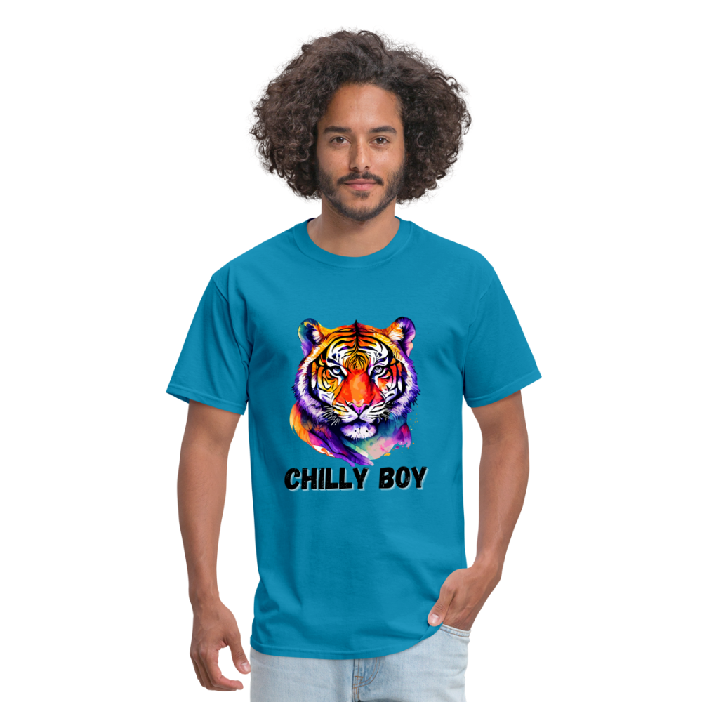 CHILLY BOY MEN TSHIRT - turquoise