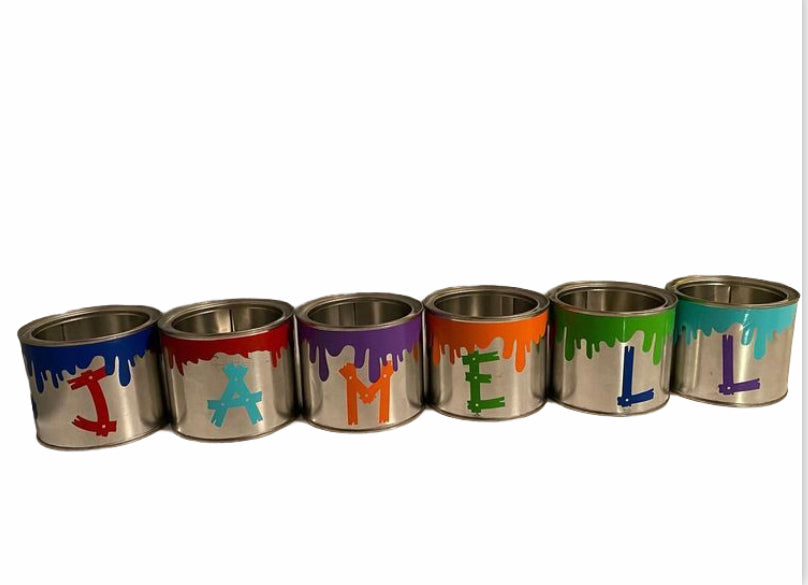 Paint Can Name Display