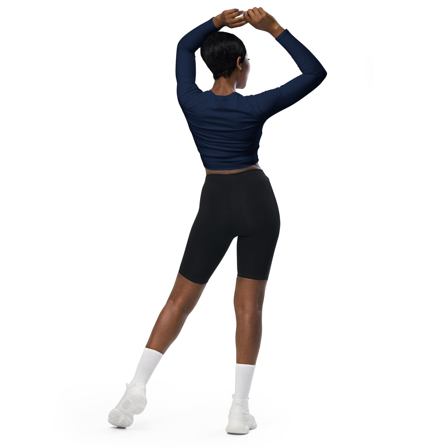 KINB THE QUEEN~ROYALS long-sleeve crop top