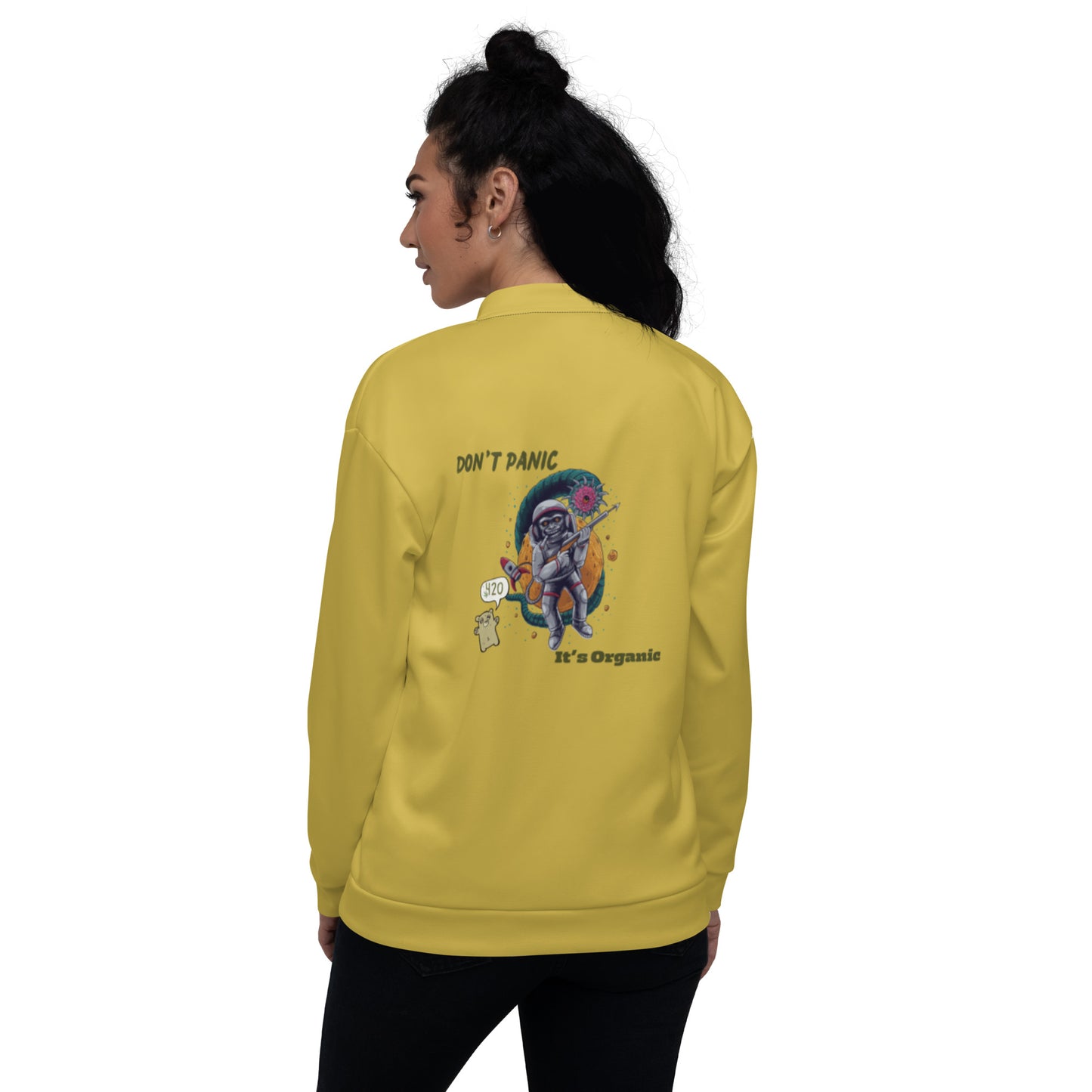 DONT PANIC Unisex Bomber Jacket