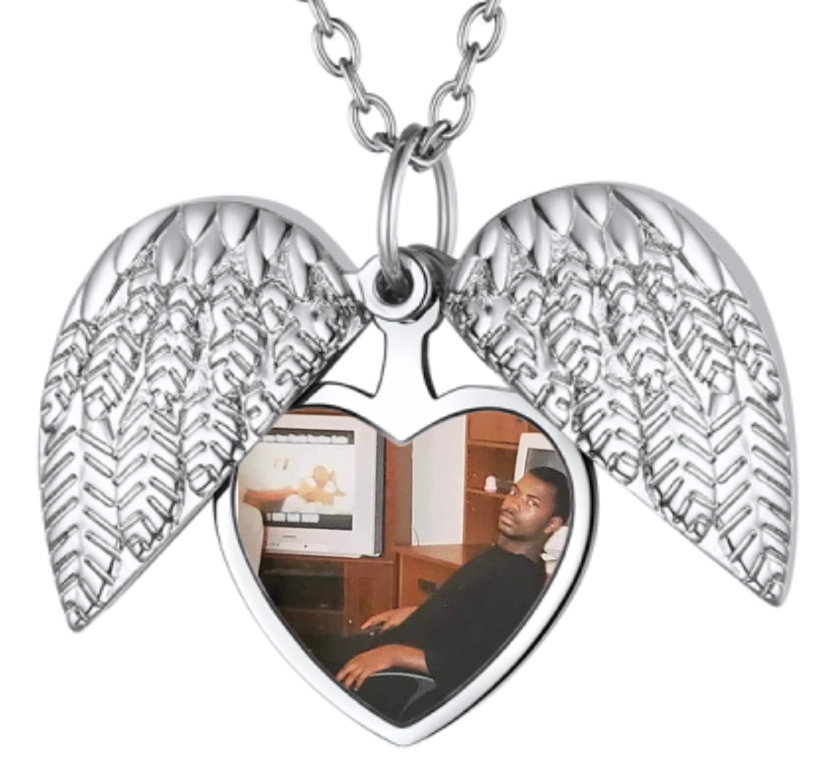 Photo necklace