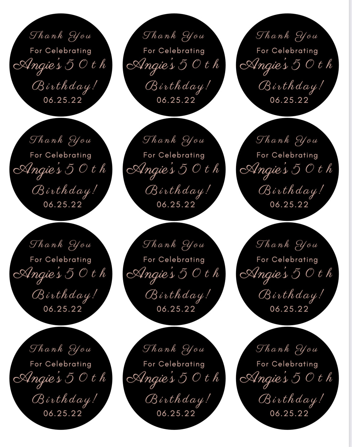 Custom Sticker Labels