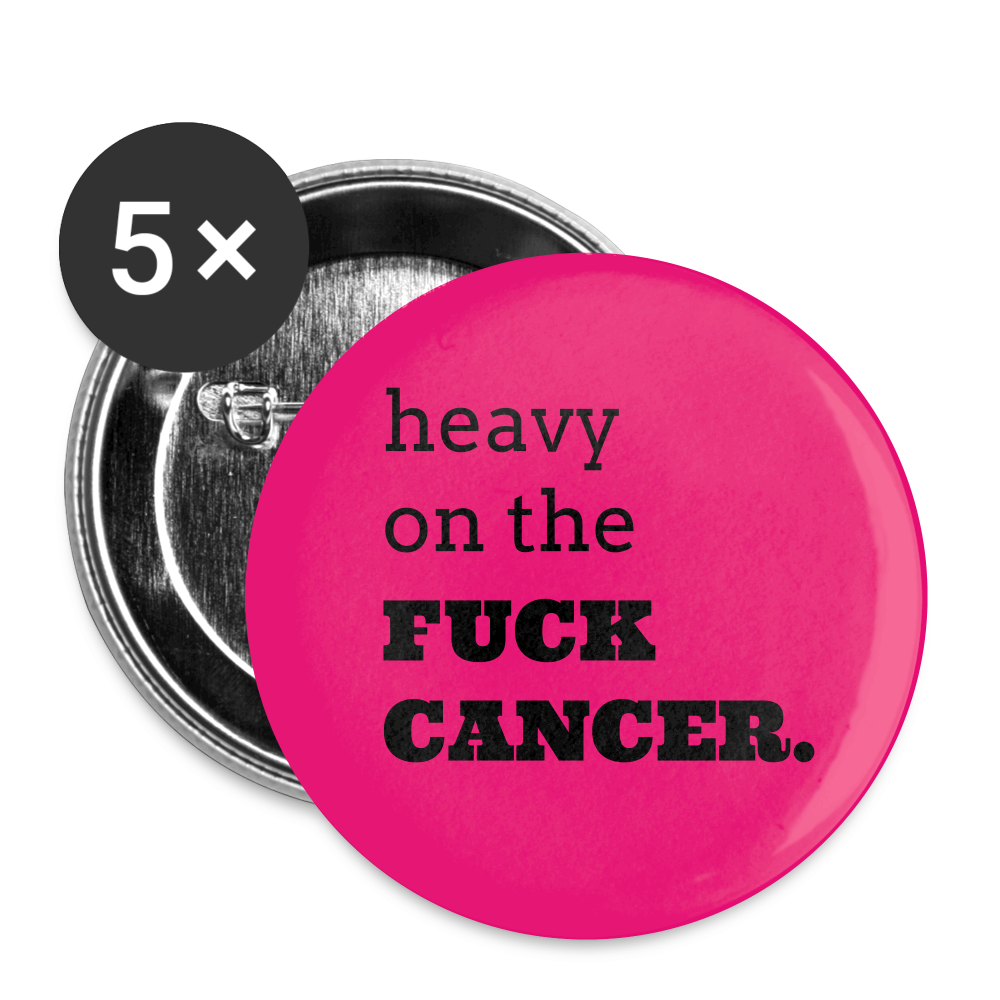 Buttons large 2.2'' (5-pack) - white