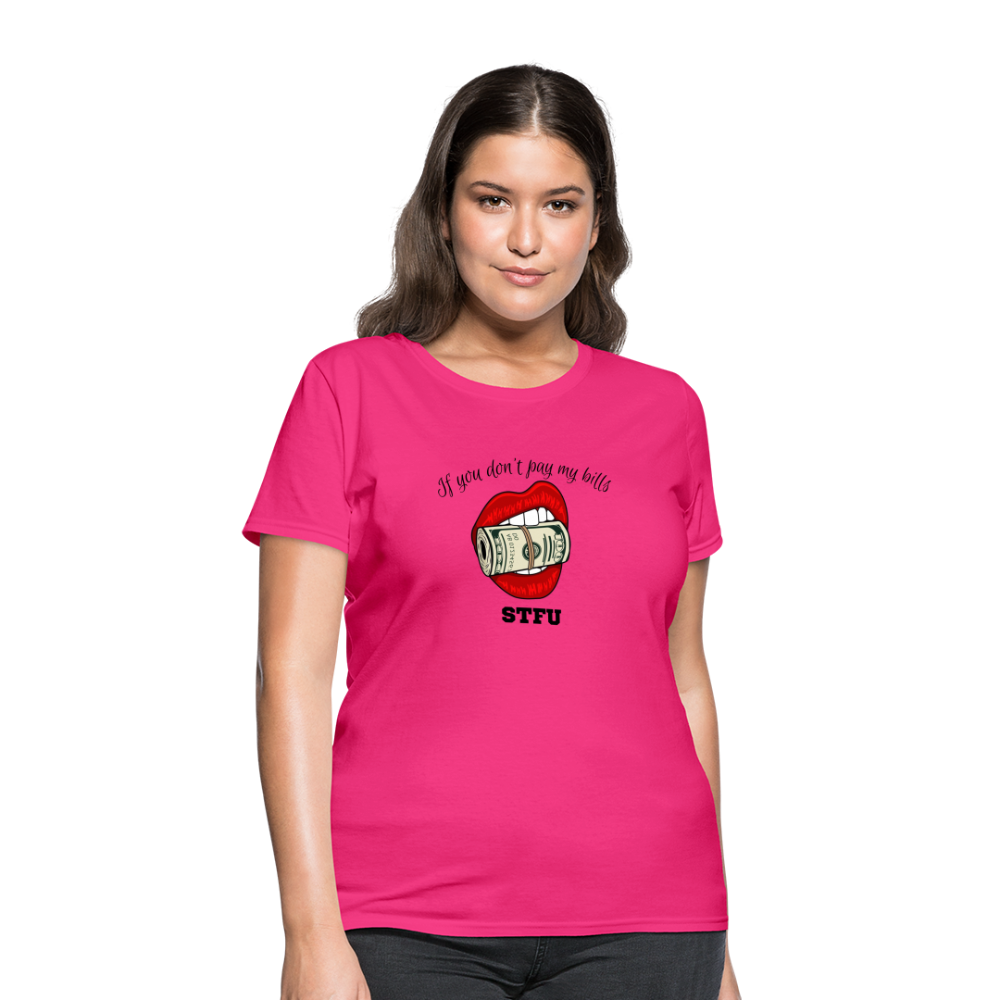 Can You Pay My Bills Women's T-Shirt - fuchsia