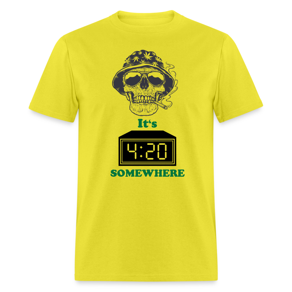 420 Unisex Classic T-Shirt - yellow