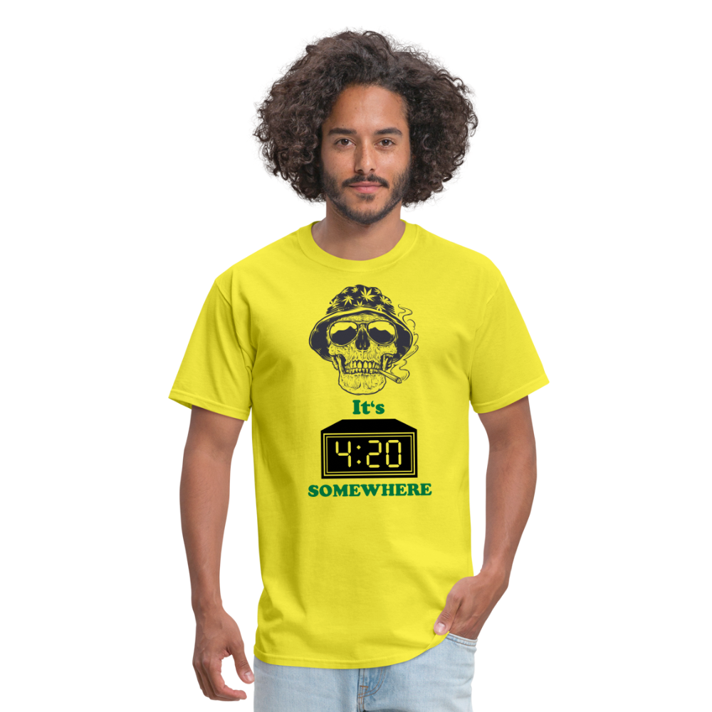 420 Unisex Classic T-Shirt - yellow