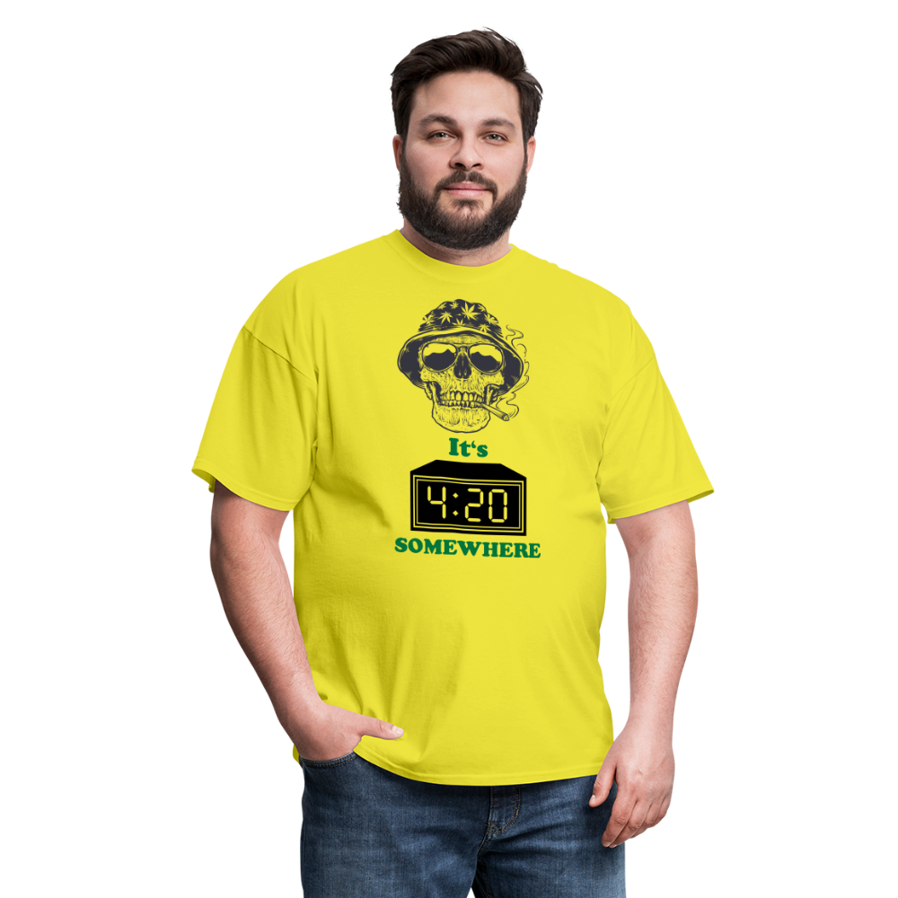 420 Unisex Classic T-Shirt - yellow