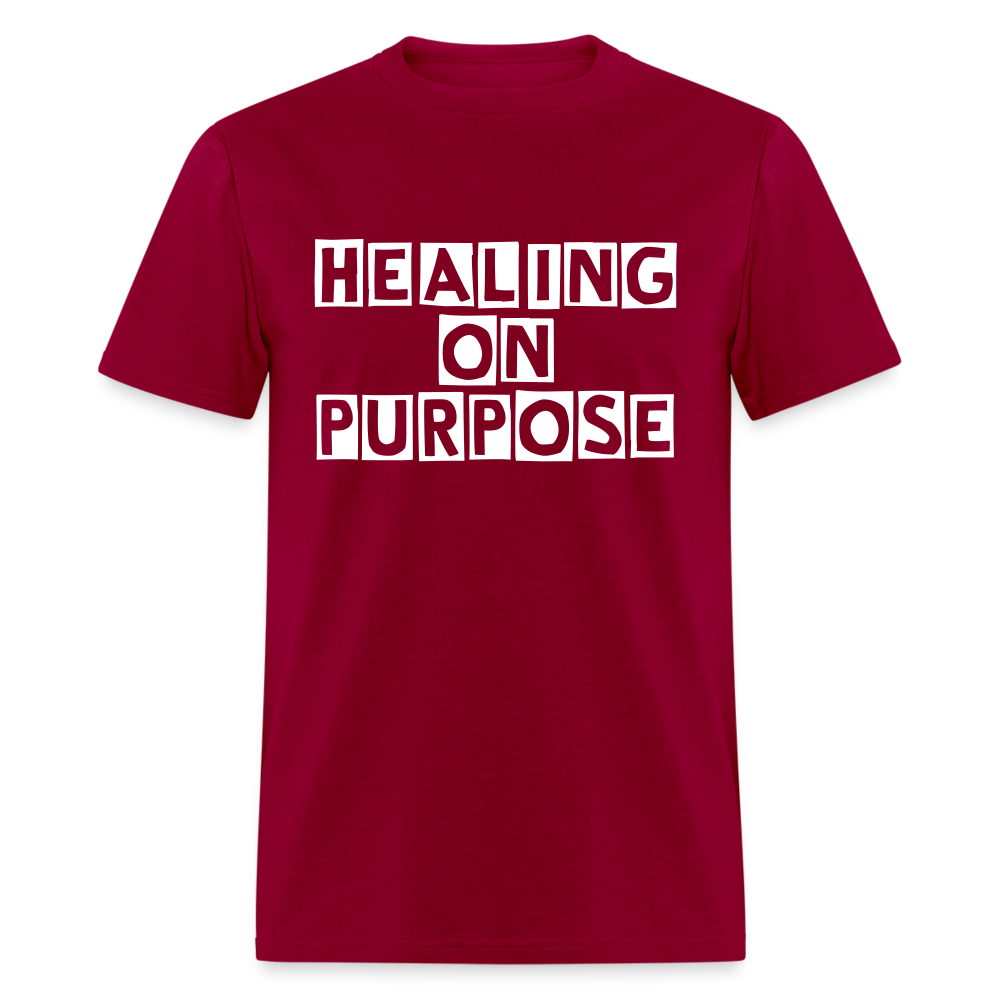 HEALING Unisex Classic T-Shirt - dark red
