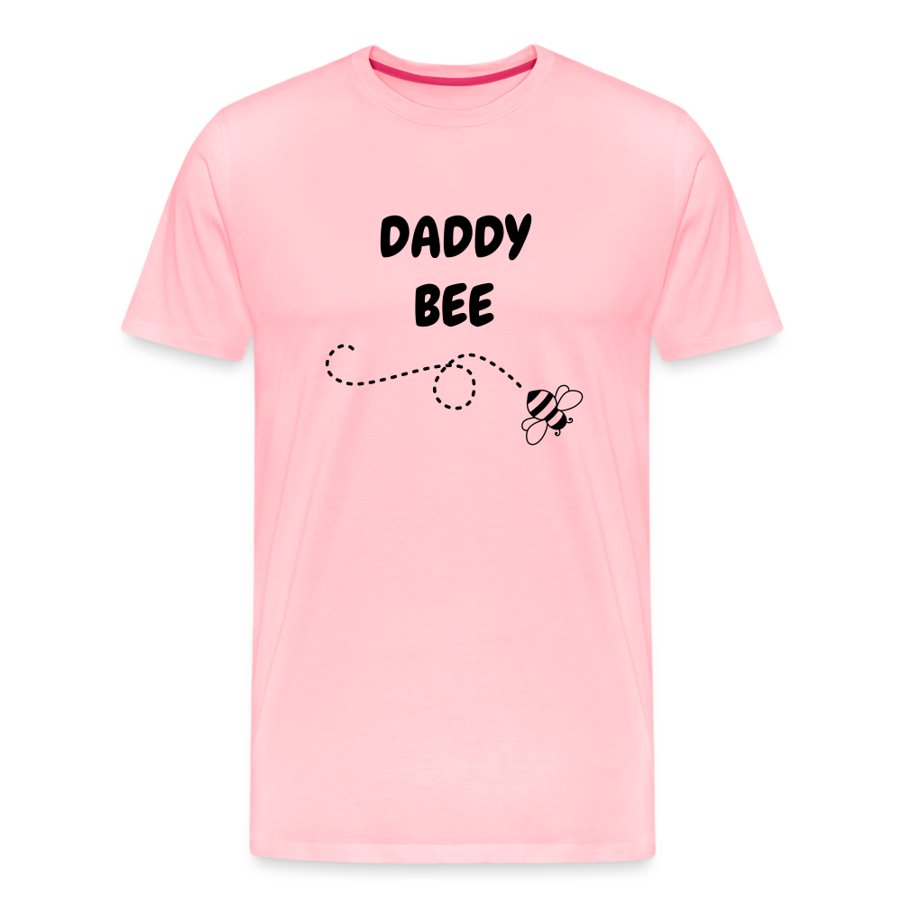 Daddy Bee Men's Premium T-Shirt - pink