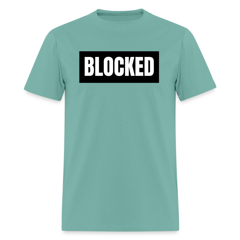 BLOCKED T-Shirt | GILDAN 5000 - aquatic