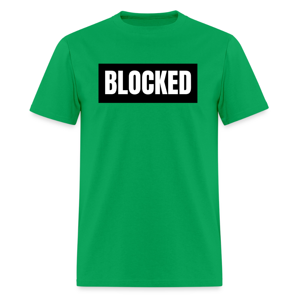 BLOCKED T-Shirt | GILDAN 5000 - bright green