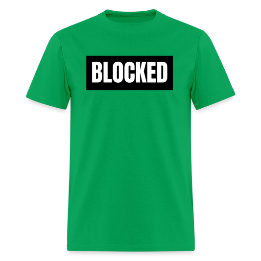 BLOCKED T-Shirt | GILDAN 5000 - bright green