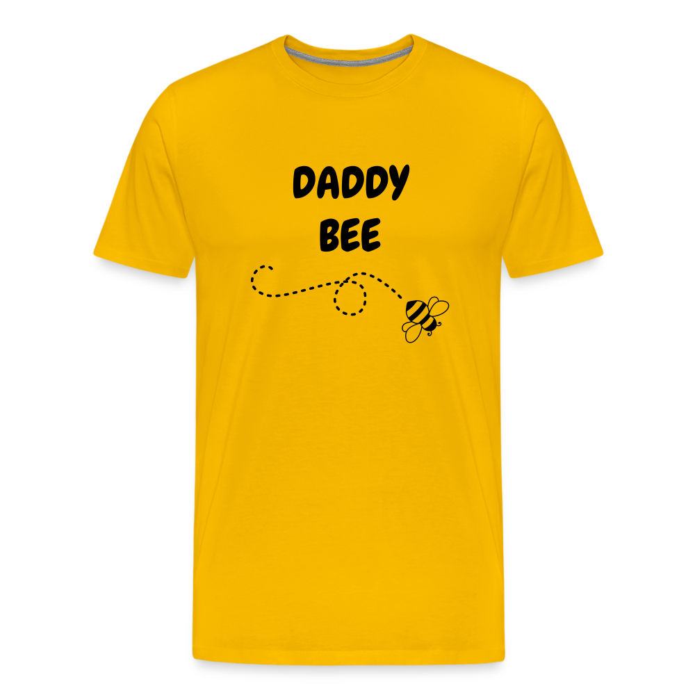 Daddy Bee Men's Premium T-Shirt - sun yellow