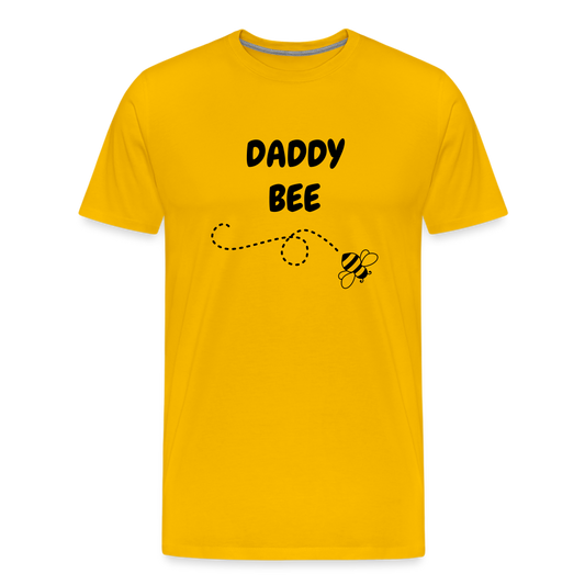 Daddy Bee Men's Premium T-Shirt - sun yellow