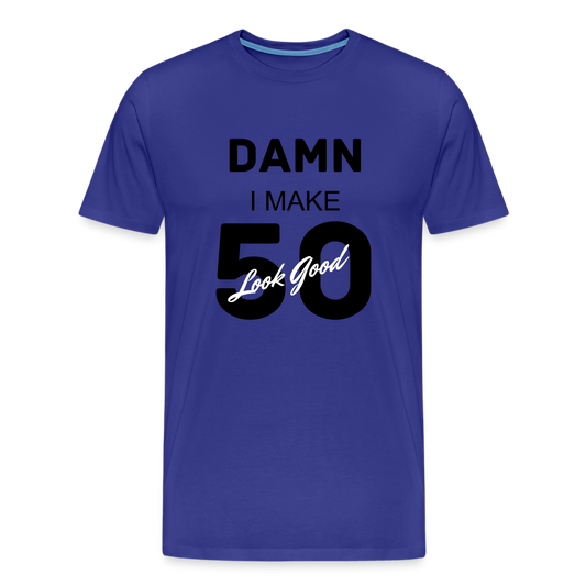 Hey 50 Men's Premium T-Shirt - royal blue