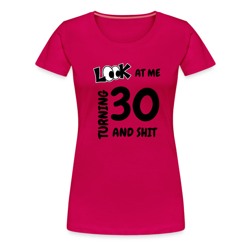 CHEERS TO 30 Women’s Premium T-Shirt - dark pink