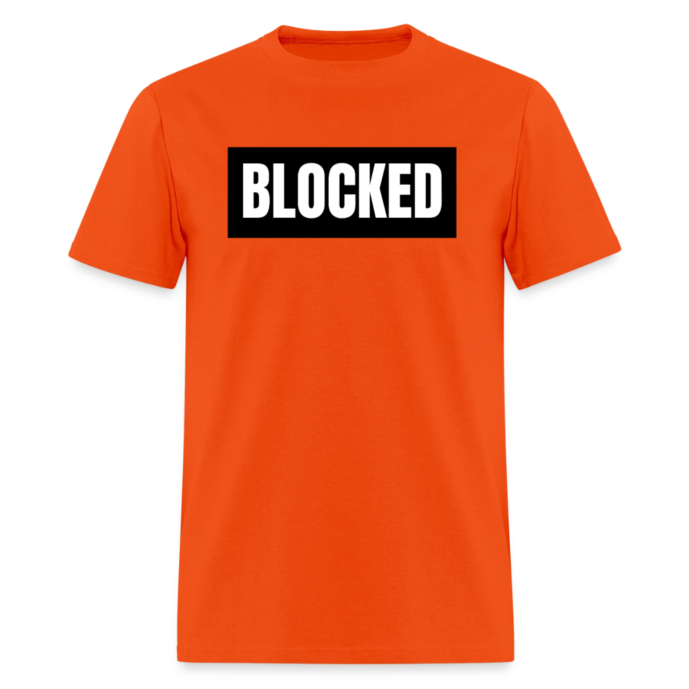 BLOCKED T-Shirt | GILDAN 5000 - orange