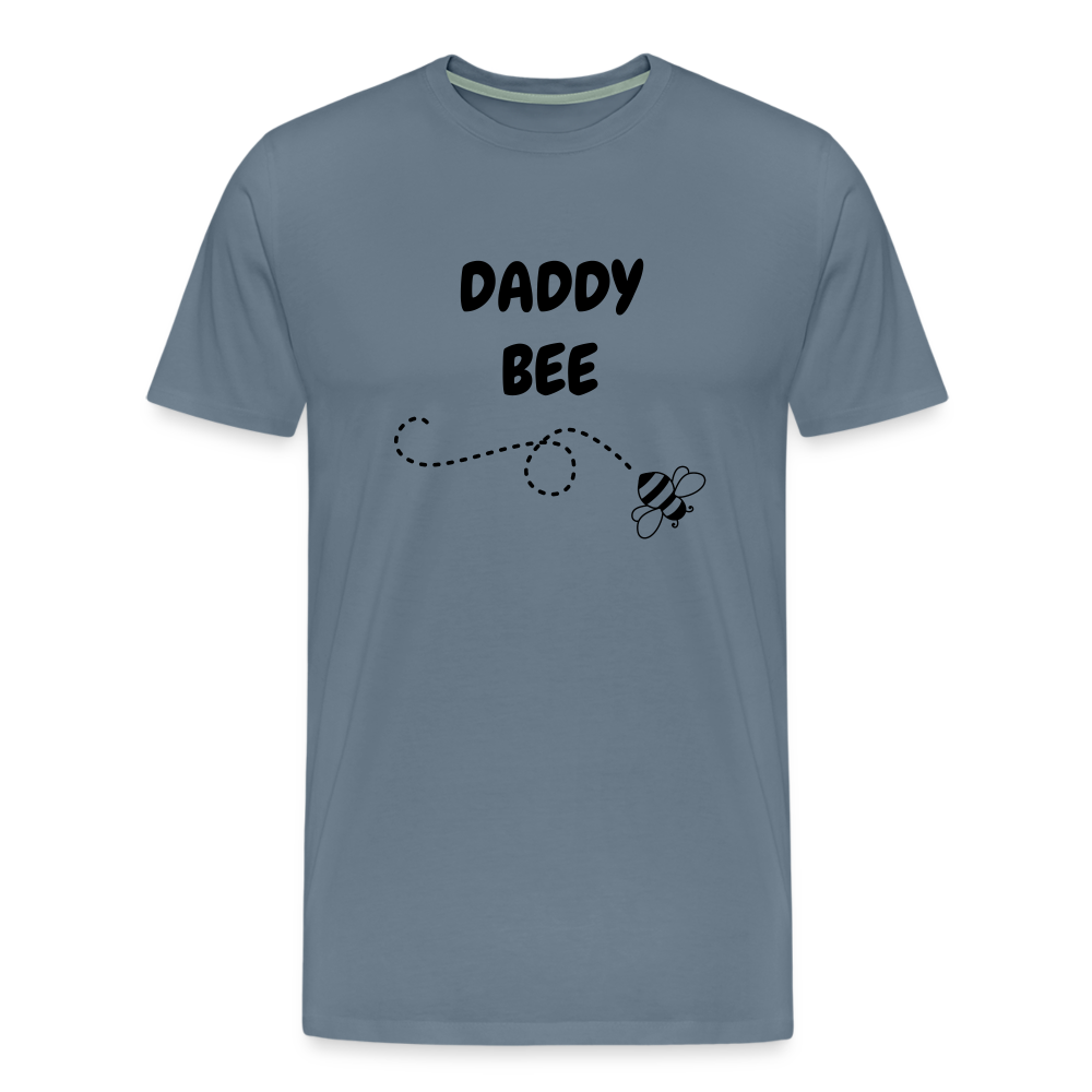 Daddy Bee Men's Premium T-Shirt - steel blue