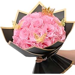 Artificial Glitter Roses