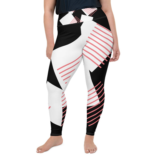 I AM STRONG All-Over Print Plus Size Leggings